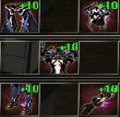 Choose Set Abyssal Equip +10