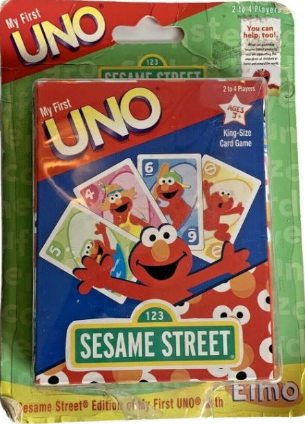 Sesame Street: Elmo My First Uno