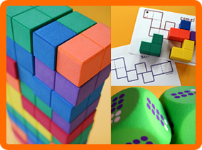 4-group Number Blocks and Dice