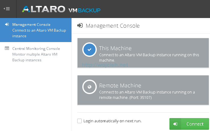 Altaro VMware Backup - 3