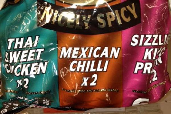 image from McCoys nicely spicey crisps