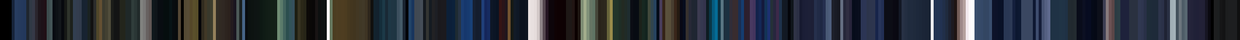 A barcode of colors from the vid I Know You
