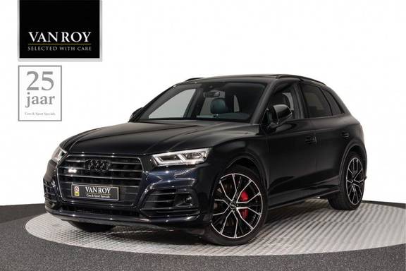 Audi SQ5 3.0 TDI 347pk Quattro Black Edition Panoramadak Luchtvering Valconaleder B&O Keyless ACC Navi-High Matrix Camera 21"Performance Pdc Verlengde fabrieksgarantie