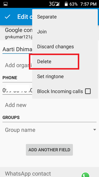 How to Delete WhatsApp Contacts - Covve