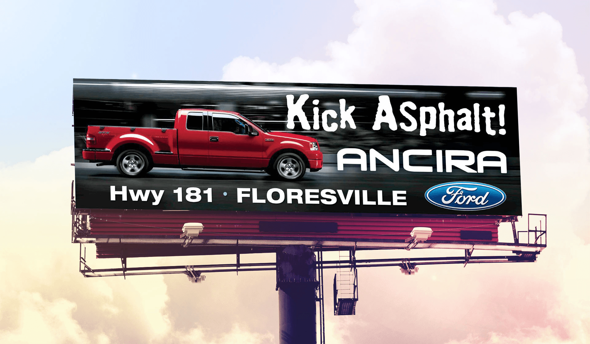 Ancira Ford Billboard