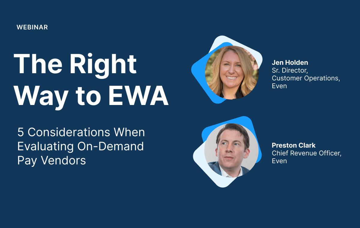 The Right Way to EWA