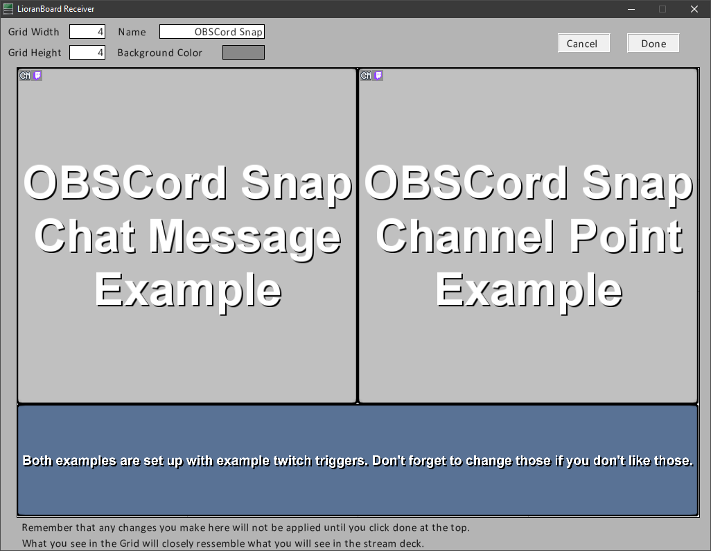 Example deck screenshot