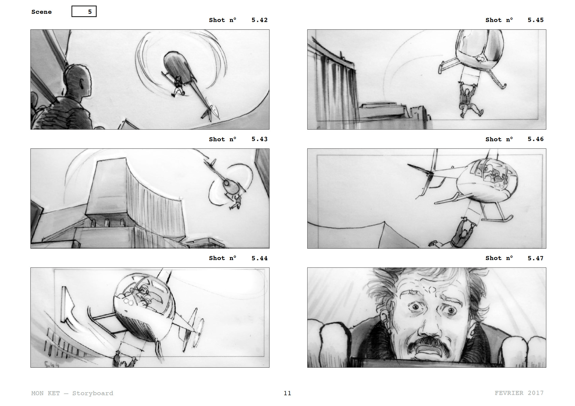 =Mon Ket — Storyboard, scènes d'évasion, page 10