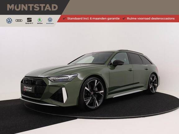 Audi A6 Avant RS 6 TFSI 600 pk quattro | 25 jaar RS Package | Dynamic + pakket | Keramische Remschijven | Audi Exclusive Lak | Carbon | Pano.dak | Assistentie pakket Tour & City | 360 Camera |