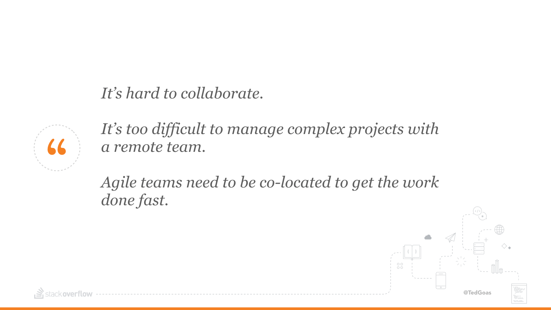 Distributed Design: How Stack Overflow builds strong remote teams | Ted Goas