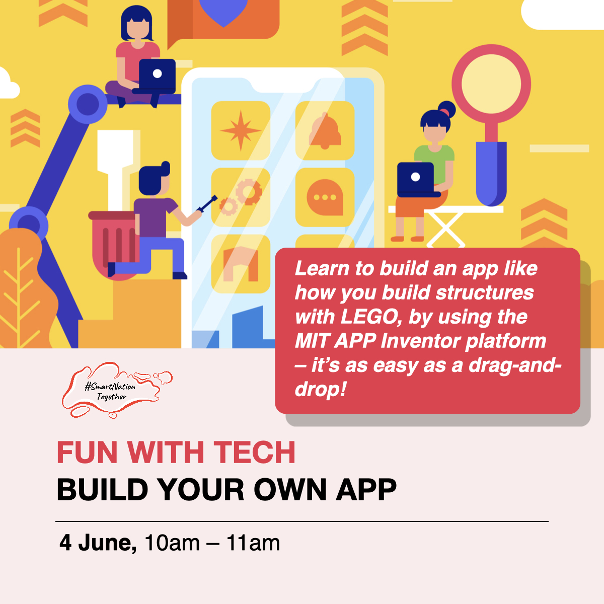Free june holiday webinar on building an app for kids