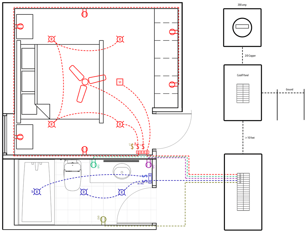 Example electrical diagram