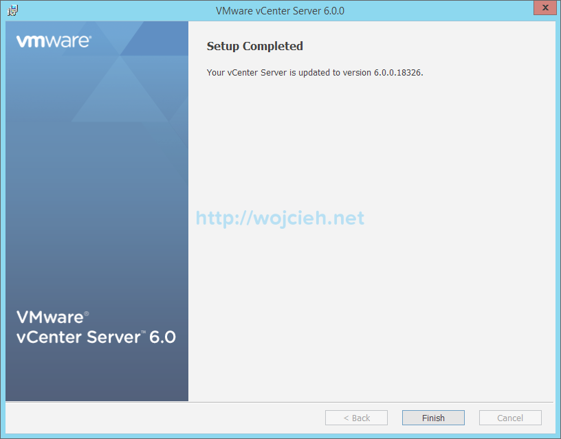 vCenter Server 6. Upgrade - 7