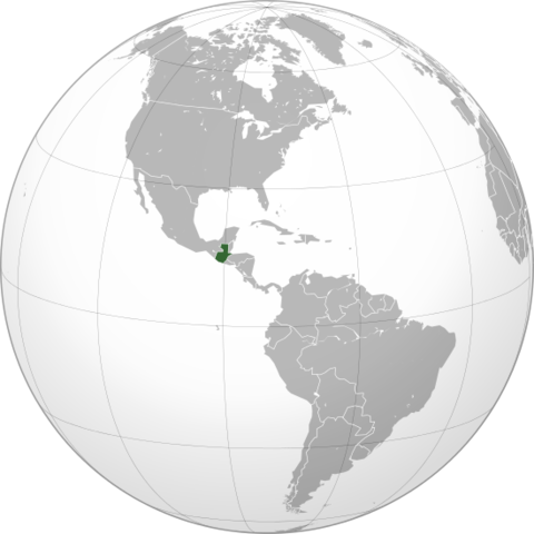 Guatemala map