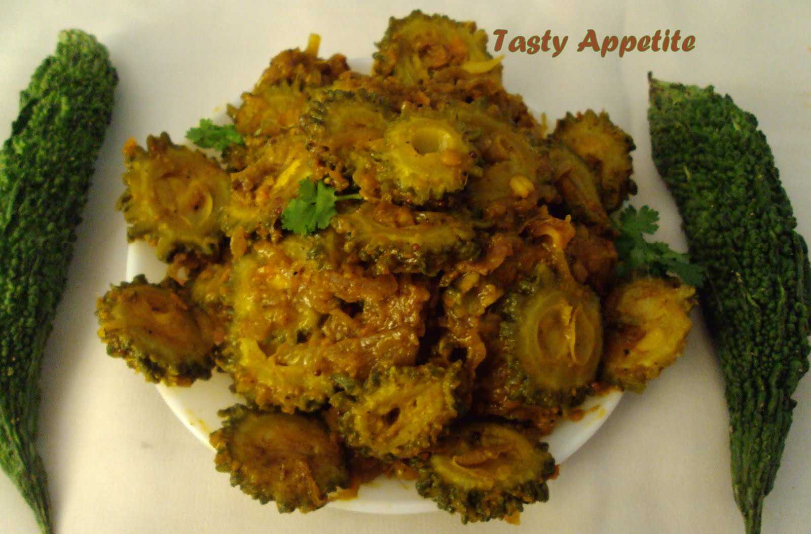 Bitter Gourd fry Tasty Appetite