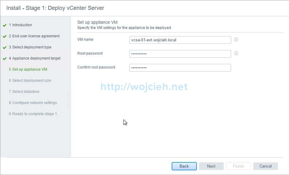vCenter Server Appliance 6.5 with External Platform Services Controller - 24