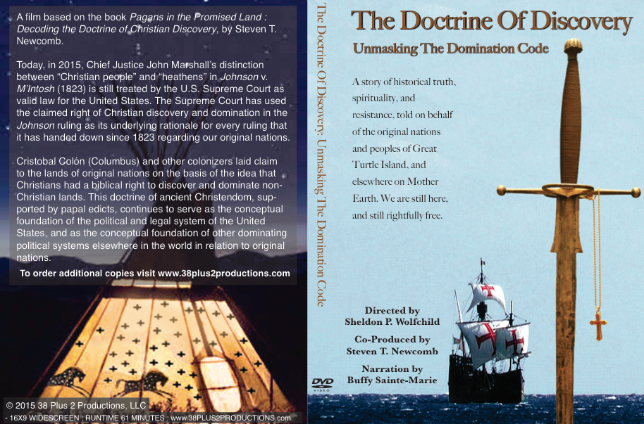 198 Years of Domination: Screening of The Doctrine of Discovery: Unmasking the Domination Code with Panel