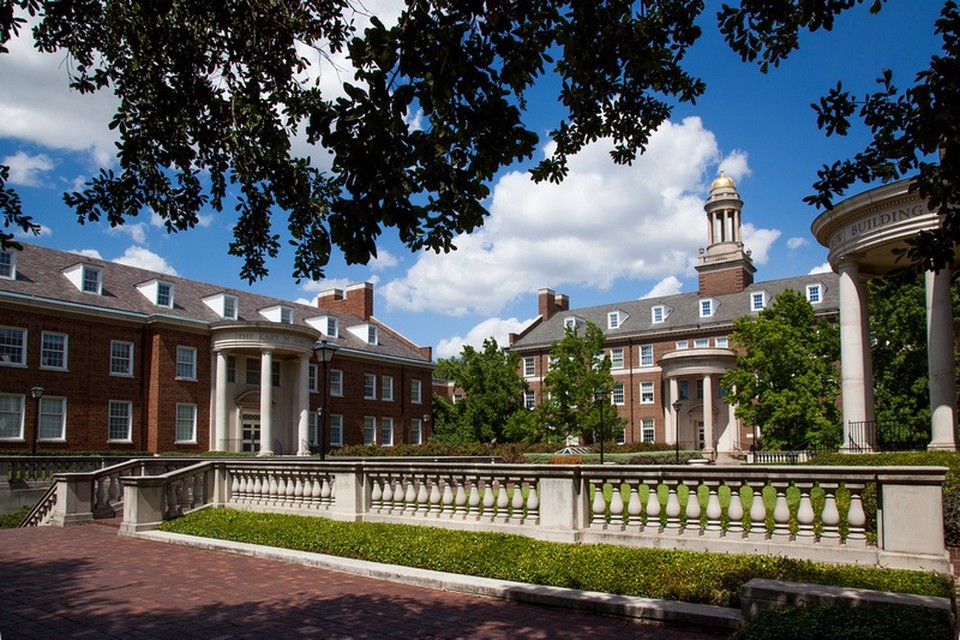 SMU campus on a sunny day