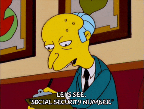 Simpsons social security
