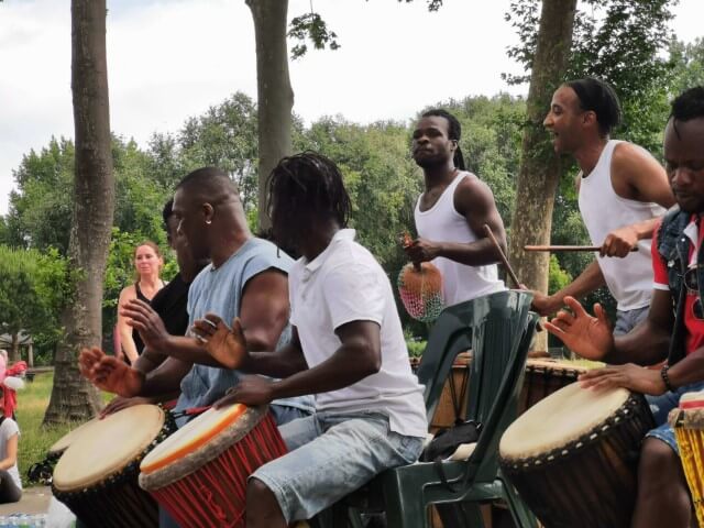 image groupe percussions