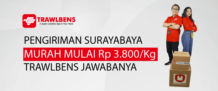 Jasa Cargo Surabaya Termurah Mulai dari Rp.3.800/Kg