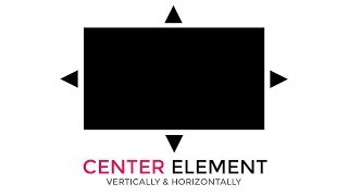 Perfectly center an HTML Element Both Horizontally and Vertically Using Flexbox
