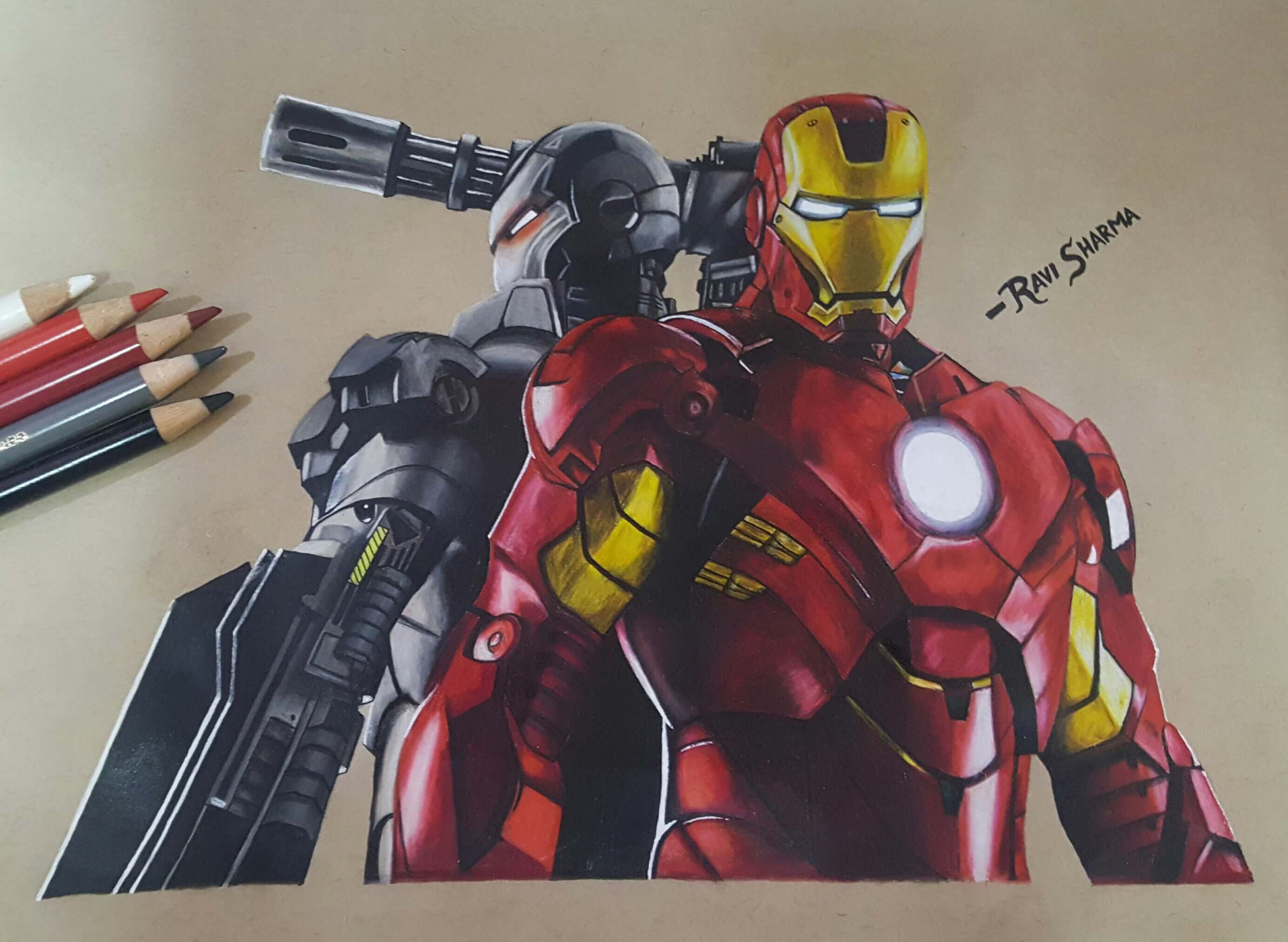Iron Man and War Machine