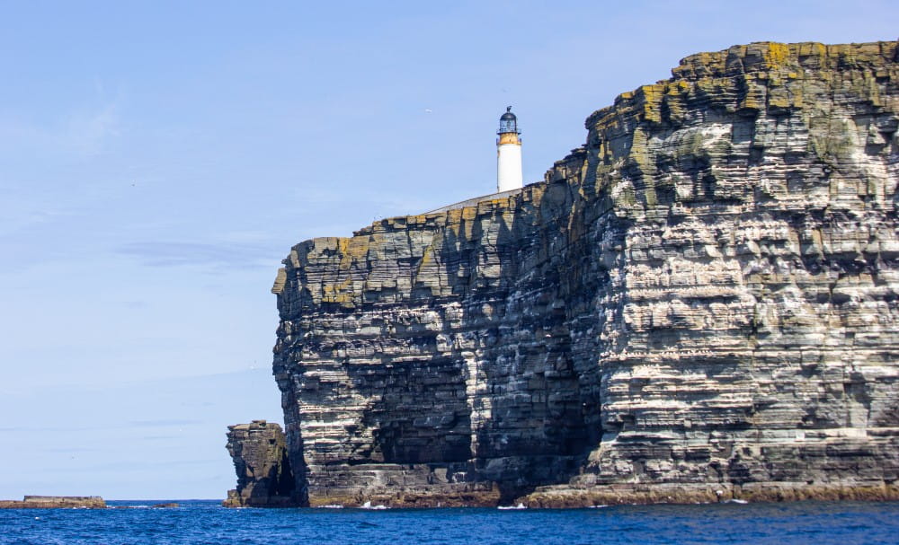 Noup Head's dramatic seabird cliffs