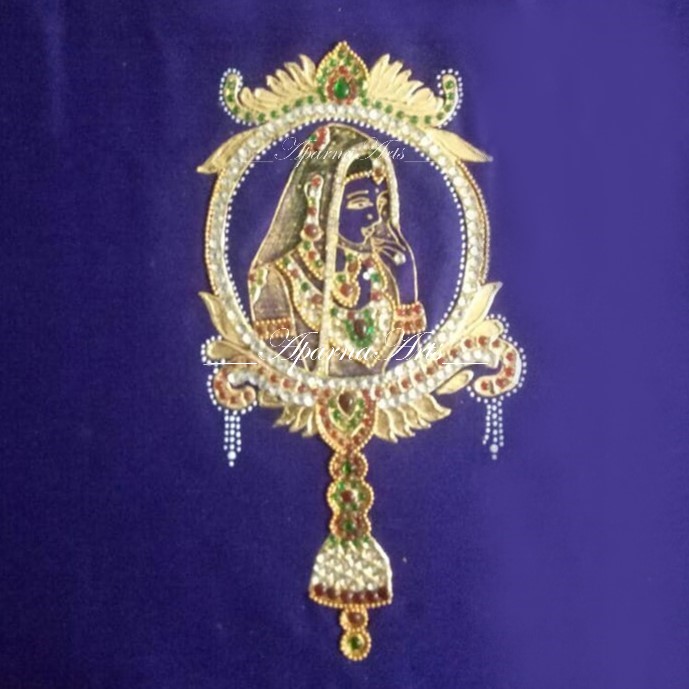 fabric tanjore