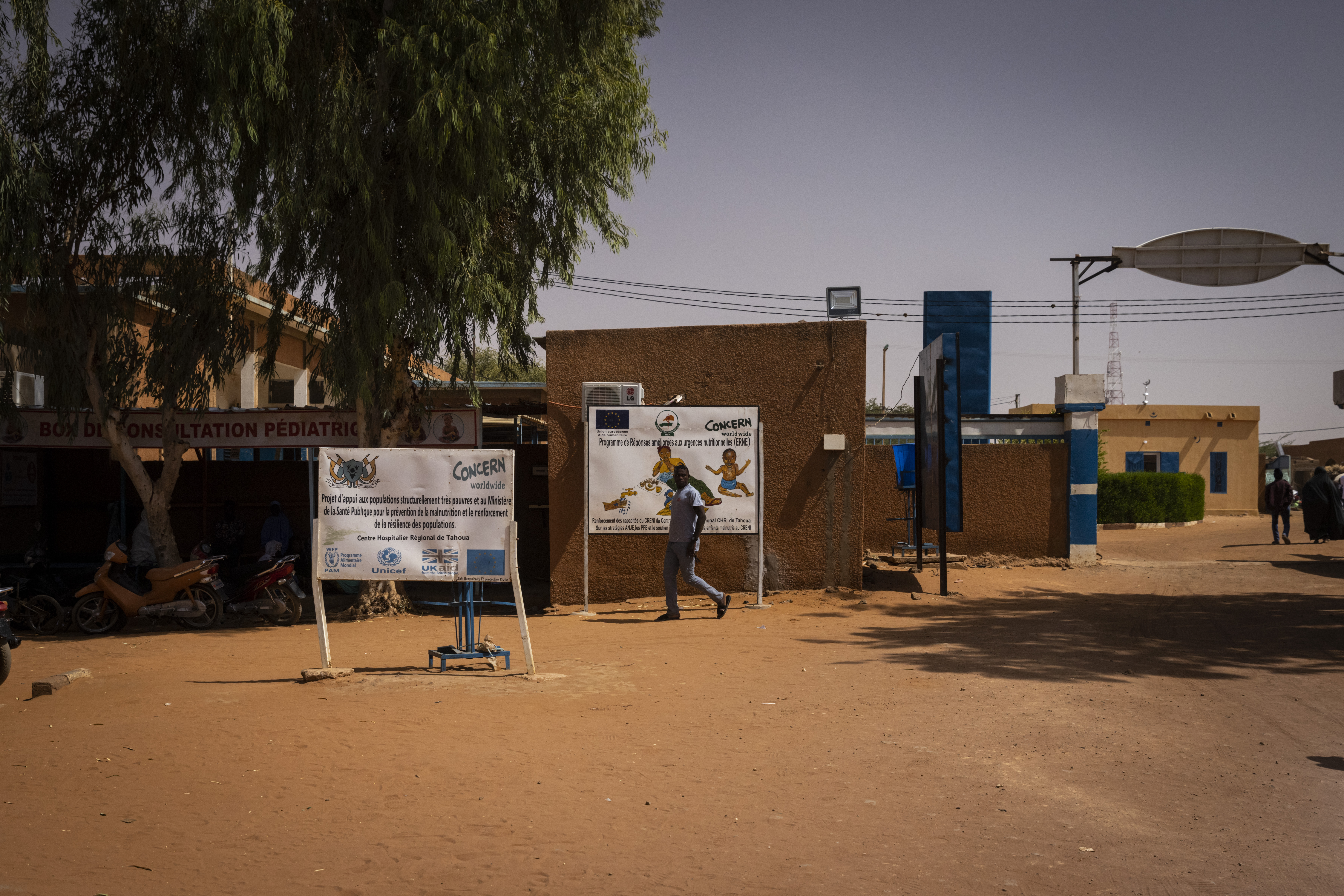 Concern Worldwide health center in Niger