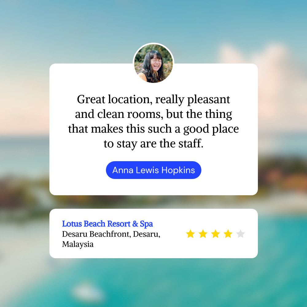 Bannerbear Travel Review image with updated font style and color
