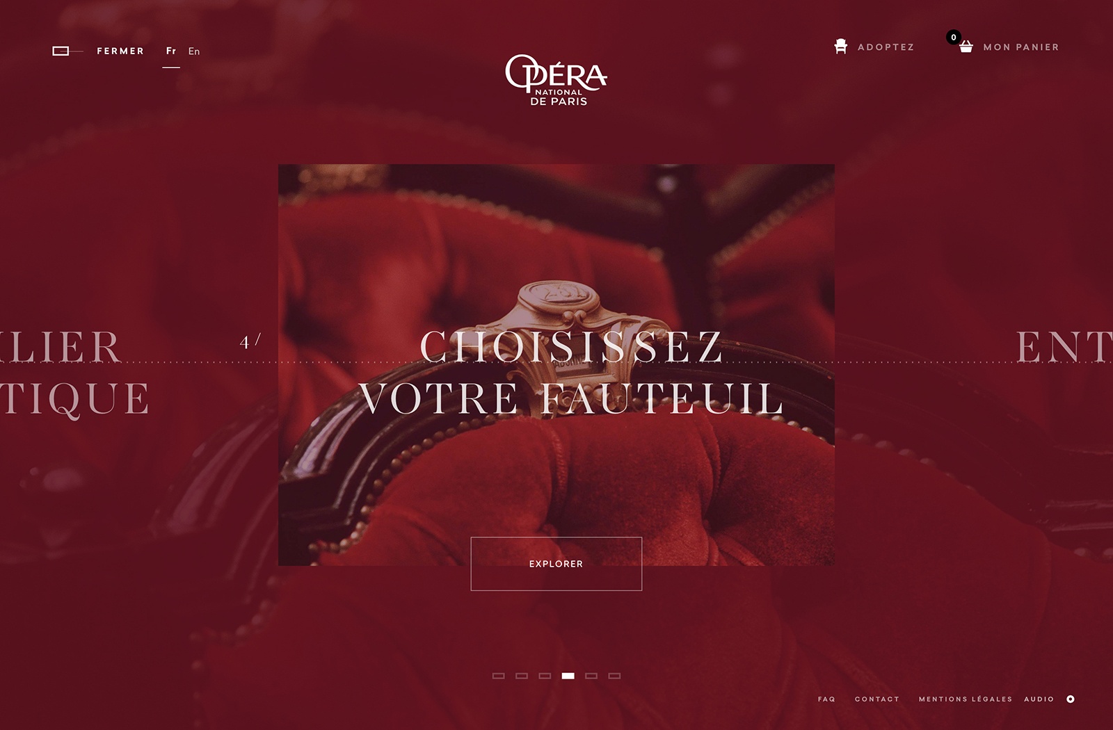 Page menu