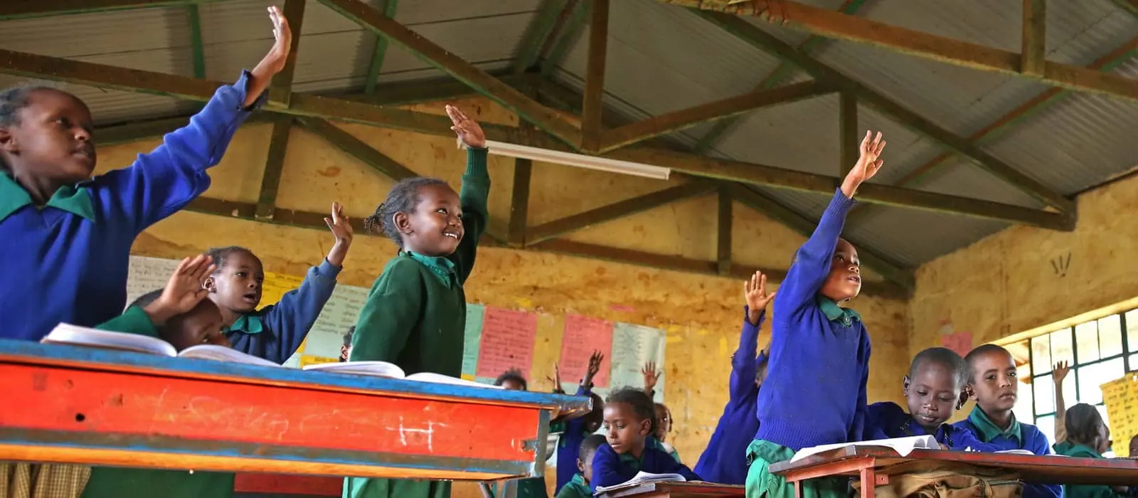 St. Peter's Primary School in Sagante, Marsabit County, Kenya.