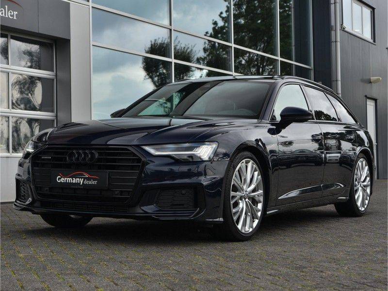 Audi A6 Avant 50TDI Quattro 286pk S-Line Black Optic Lucht Pano RS-Zetels 21-Inch DAB 4-Wiel-Best. afbeelding 4