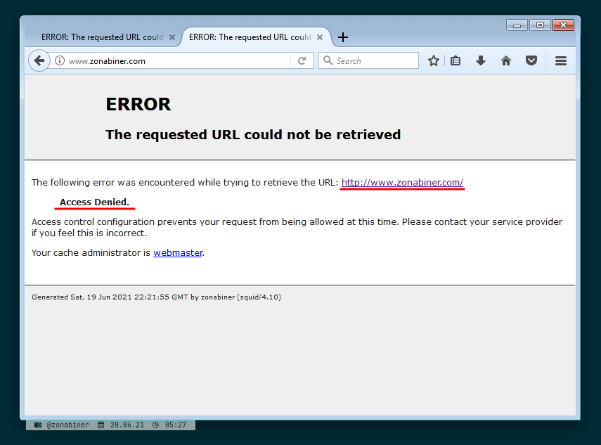 By Default Internet access has been blocked By Default Internet access has been blocked