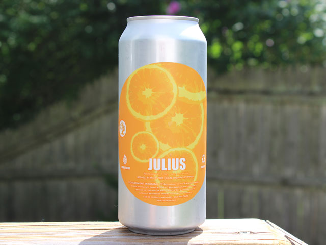 Julius is an IPA brewed by Tree House Brewing Company