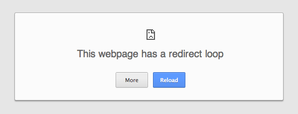 Redirect Loop