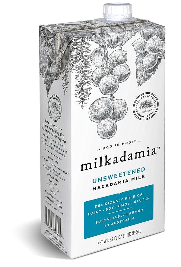 Milkadamia Macadamia Milk (Unsweetened)
