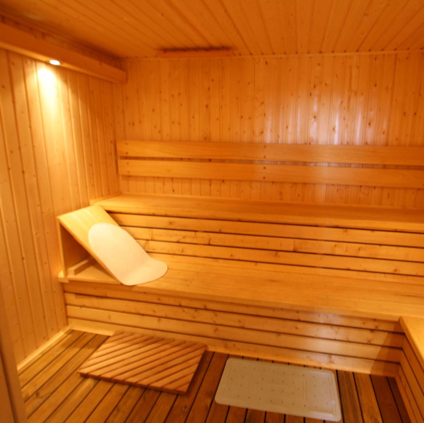 Luxus pur. Private Sauna des Ferienhauses
