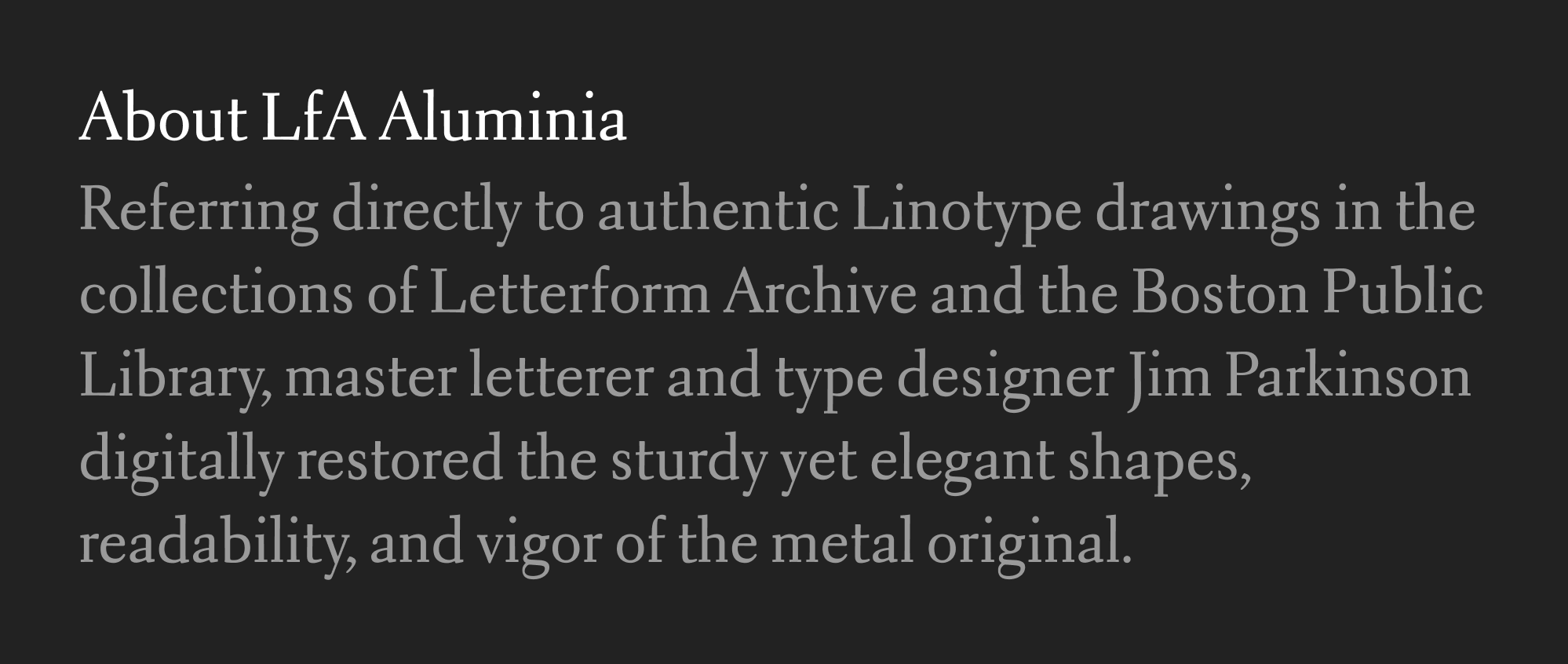 Another specimen of Aluminia