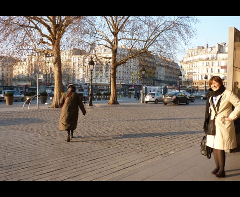 France Paris Winter Morning 1