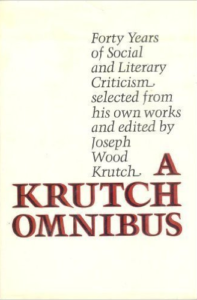 Cover of A Krutch Omnibus