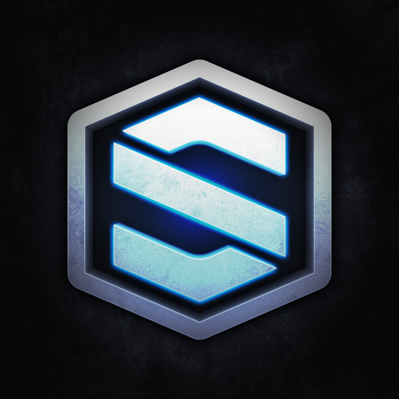 The new Sogma logo with styling applied.