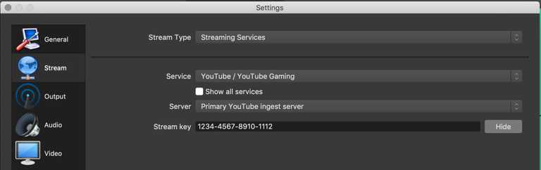 livestream encoder settings livestream encoder settings