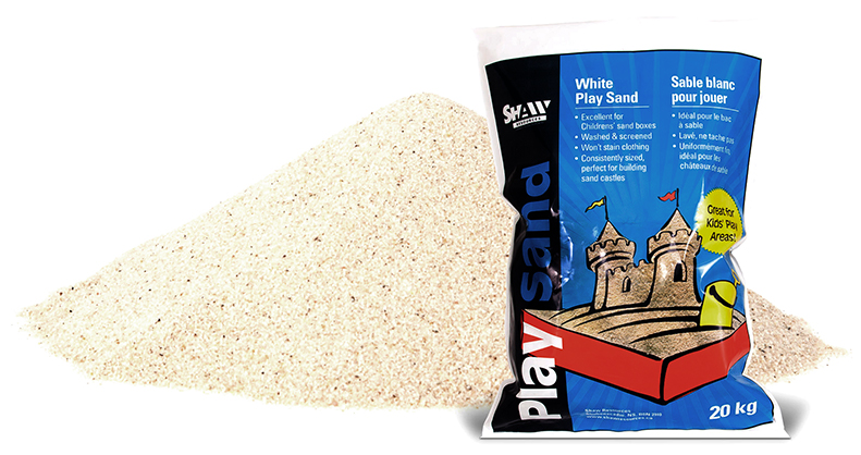 Bag of play sand