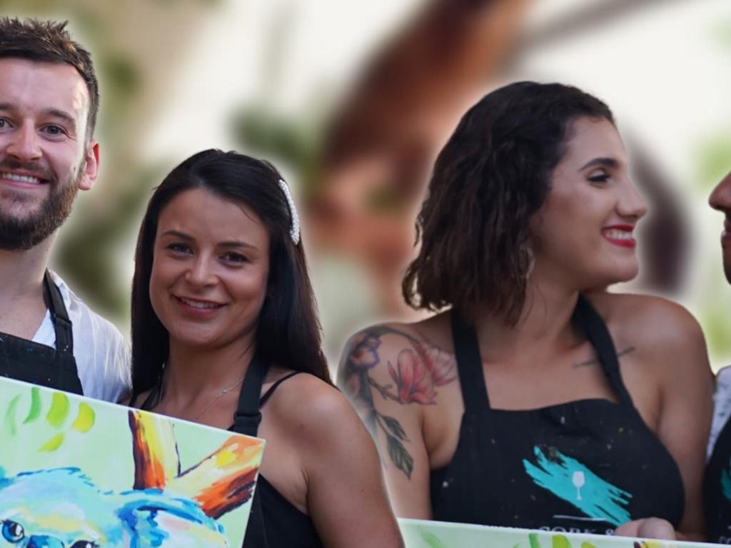 Champainting VIP Paint and Sip at Wildlife Sydney Zoo 2023 UpNext