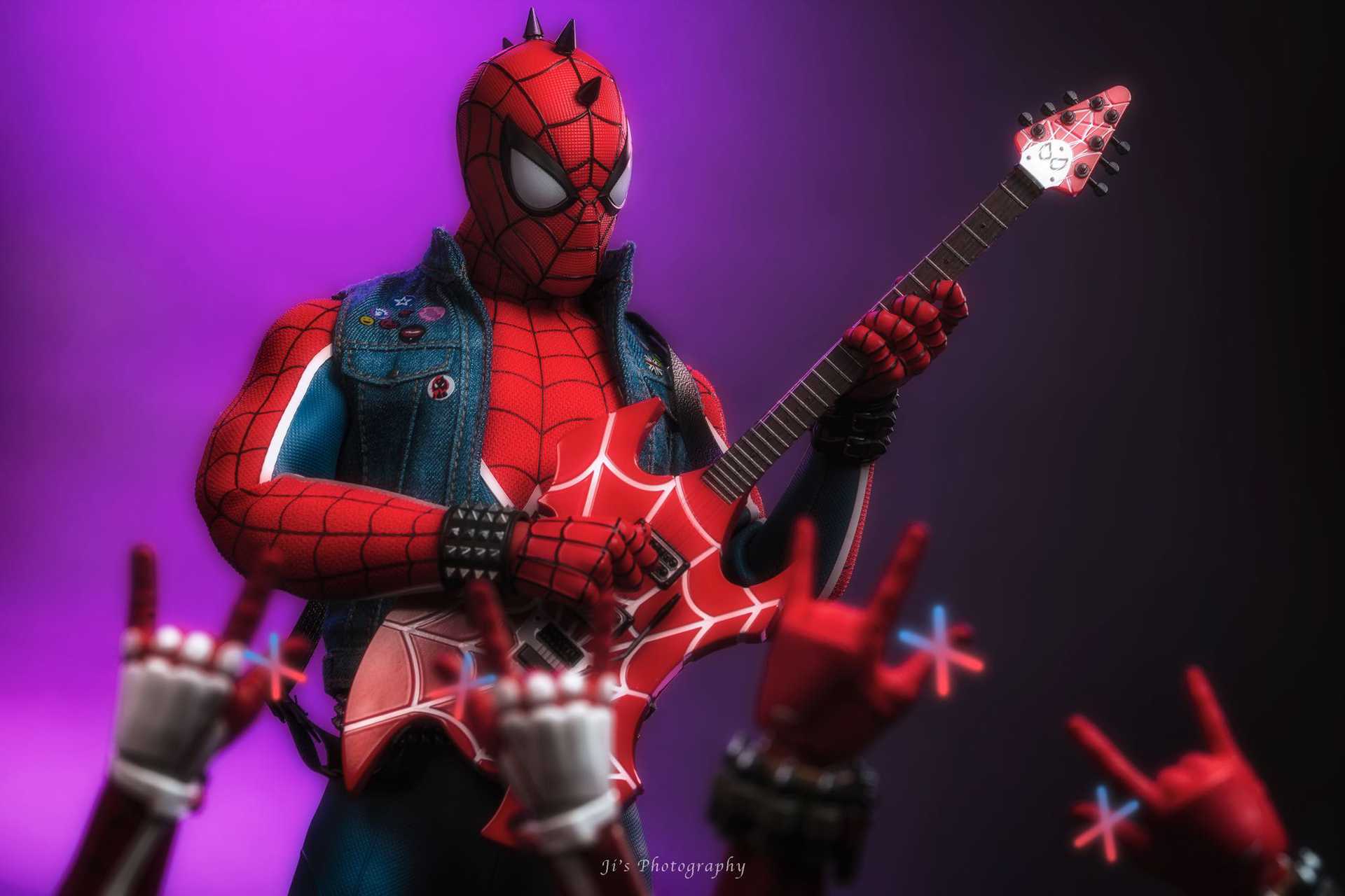 Spider-Man Spider-Punk Suit.