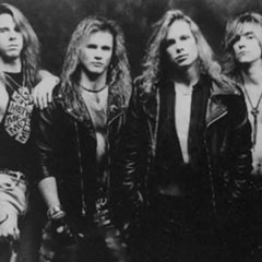 Blonz, a Hair Metal rock band from United States