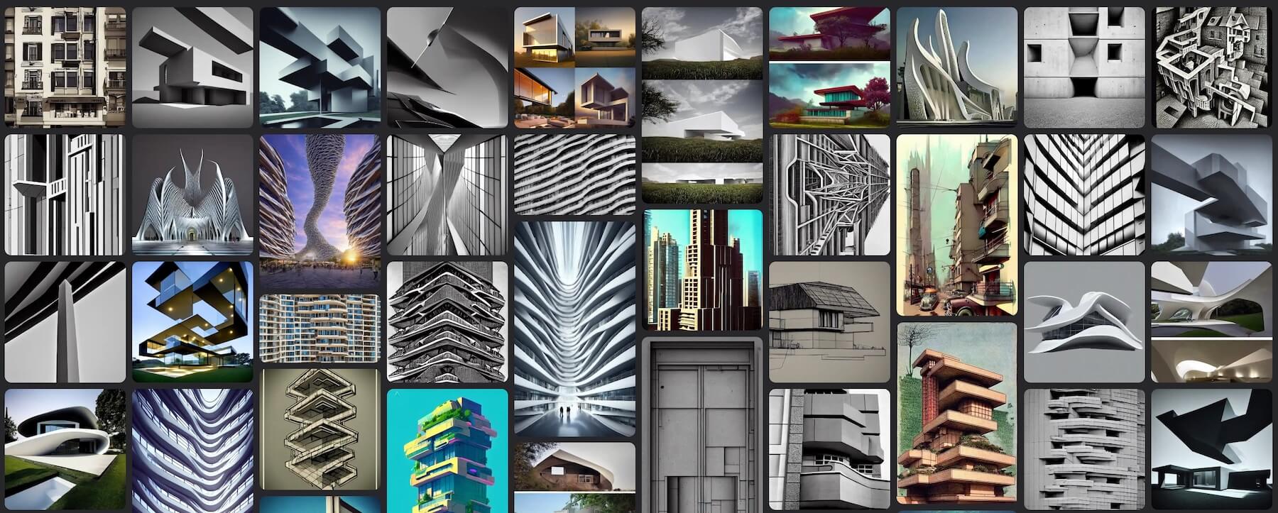 Stable Diffusion images for 'architecture'