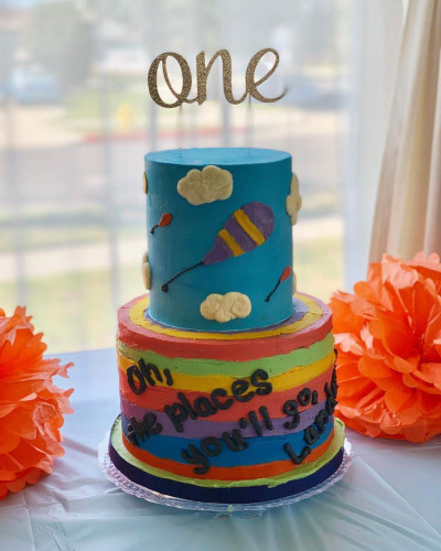 Dr. Seuss Brown Butter Cake